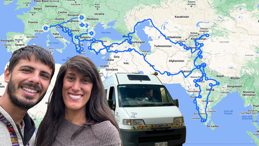 Balcani in camper _ Itinerario sulla Via della Seta 1° parte